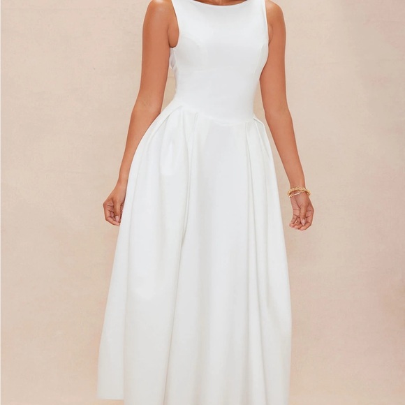 Fashion Nova White Maxi Dress - Picture 1 of 3